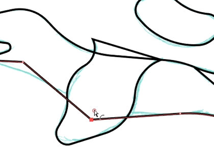 Скругление углов контура