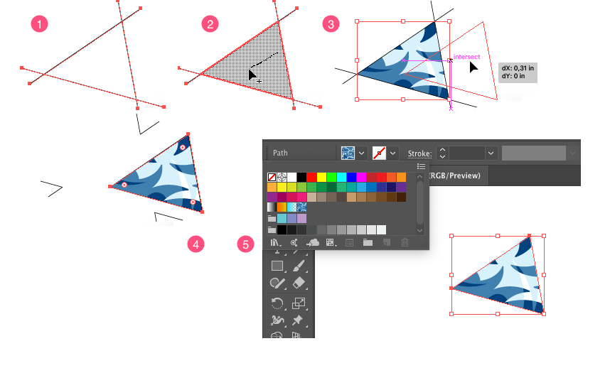Shape Builder Tool – создание фигур