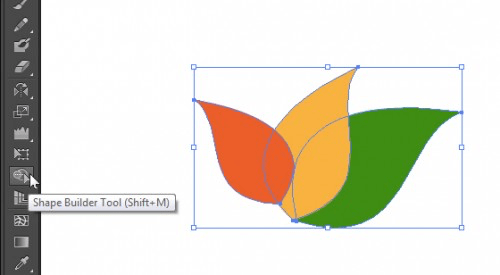 Shape Builder Tool – добавить область
